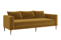 Sabai Design Essential Sofa (Mustard, Recycled Velvet)