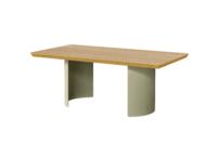 Sabai Design The City Table (Honey Top + Sage)